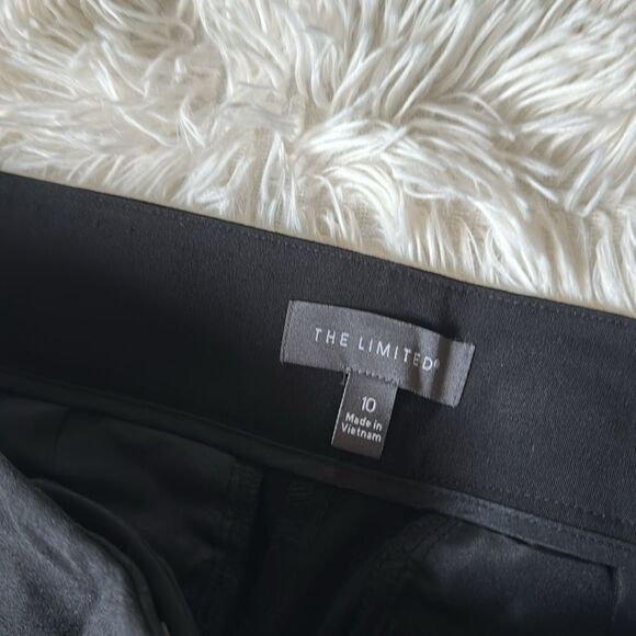 The Limited Black Straight Leg Dress Pants Slacks Size 10 Work Professional - Picture 5 of 5